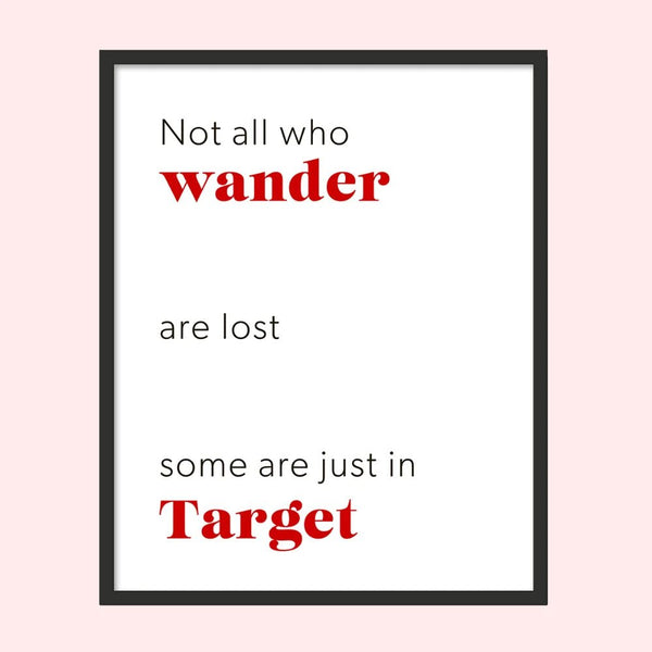 Target Wanderer 1 - Laugh Art Tile by doingly