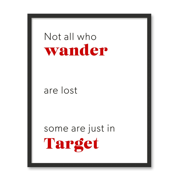 Target Wanderer 1 - Tile Wall Tile by doingly