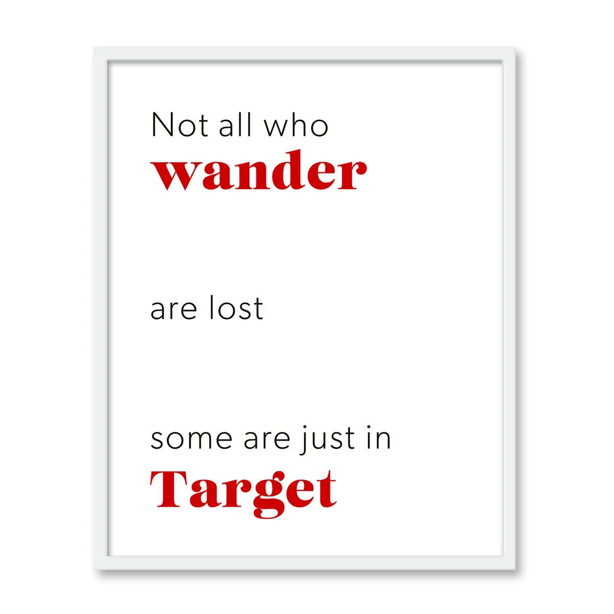 Target Wanderer 2 - Tile Wall Tile by doingly