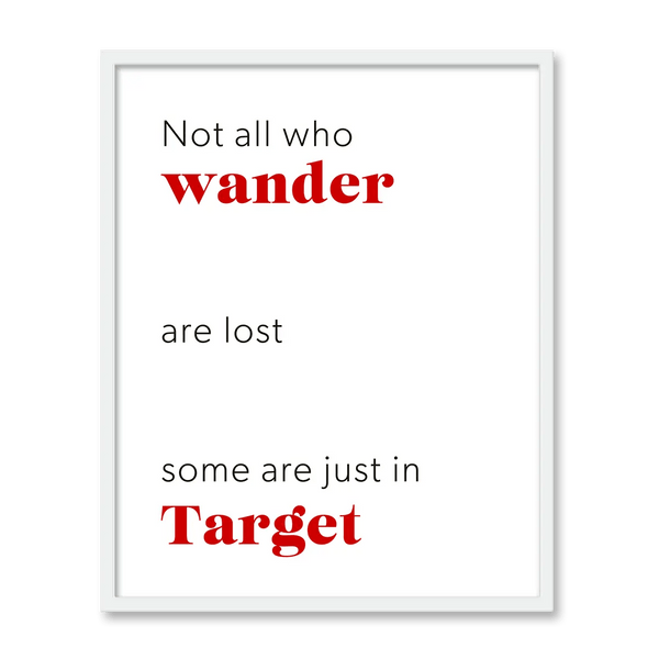 Target Wanderer 2 - Tile Wall Tile by doingly