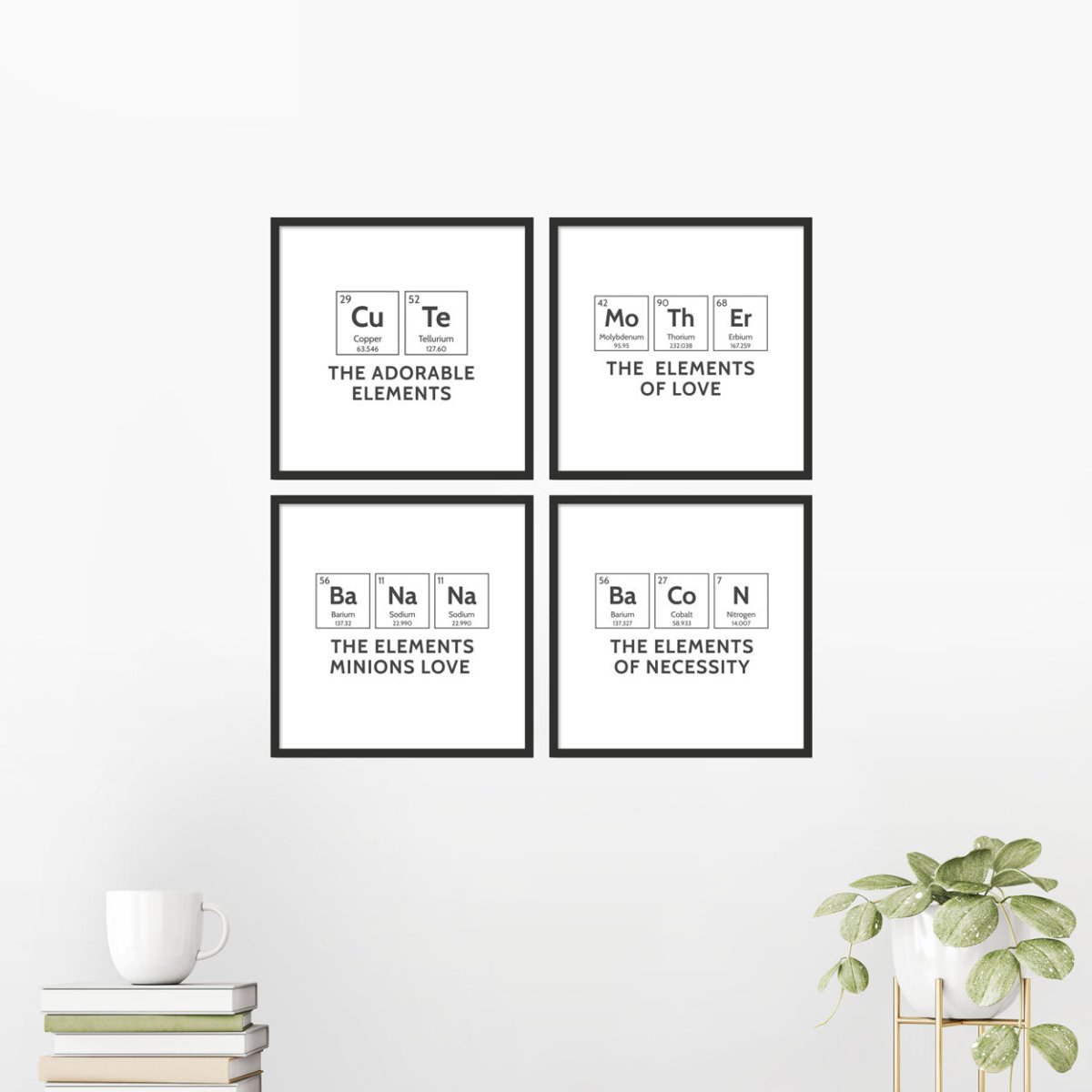 The element of BANANA 4 - Element Wall Tile by doingly
