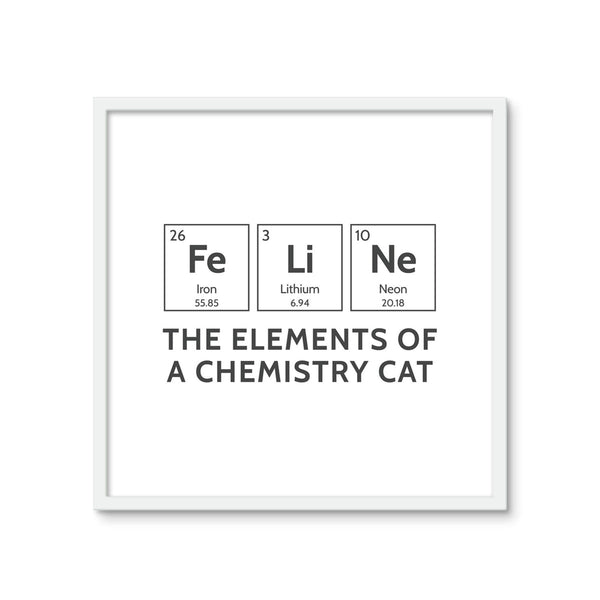 The elements of FELINE 2 - Periodic Wall Tile by doingly