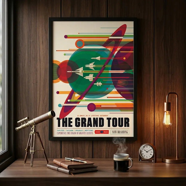 The Grand Tour 2 - NASA Classic Print by doingly