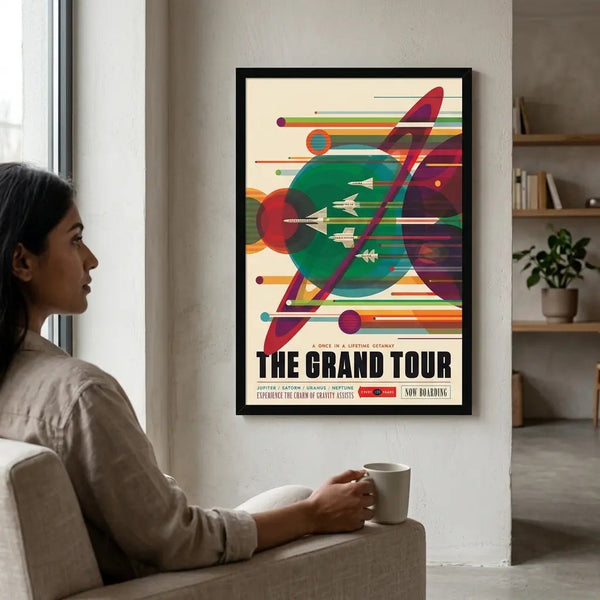 The Grand Tour 4 - NASA Classic Print by doingly