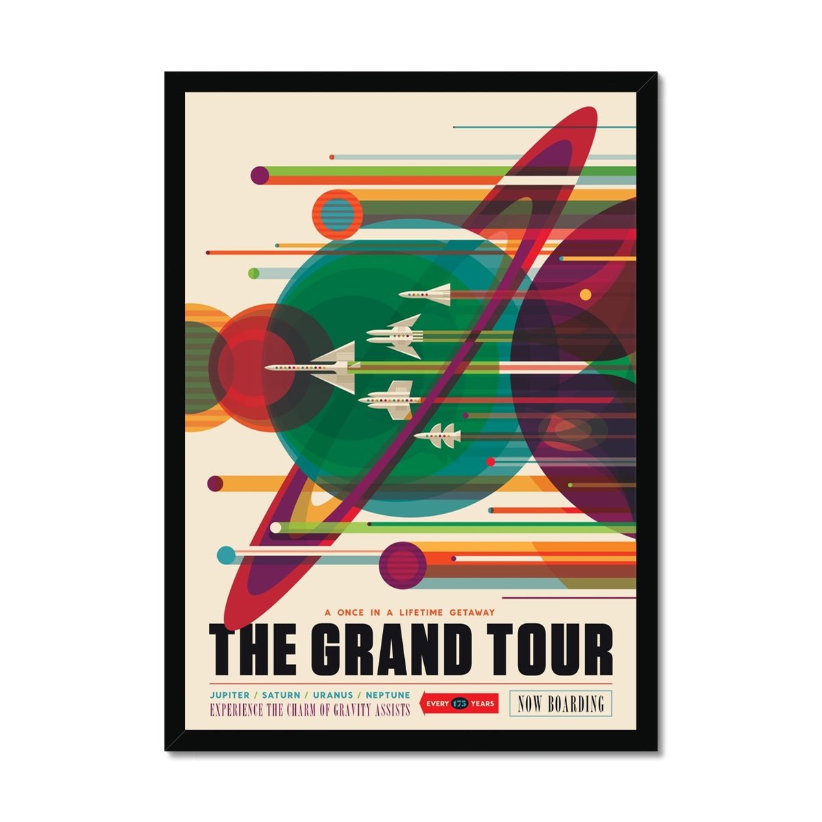 The Grand Tour 1 - NASA Classic Print by doingly