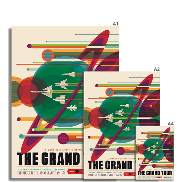 The Grand Tour 8 - NASA Classic Print by doingly