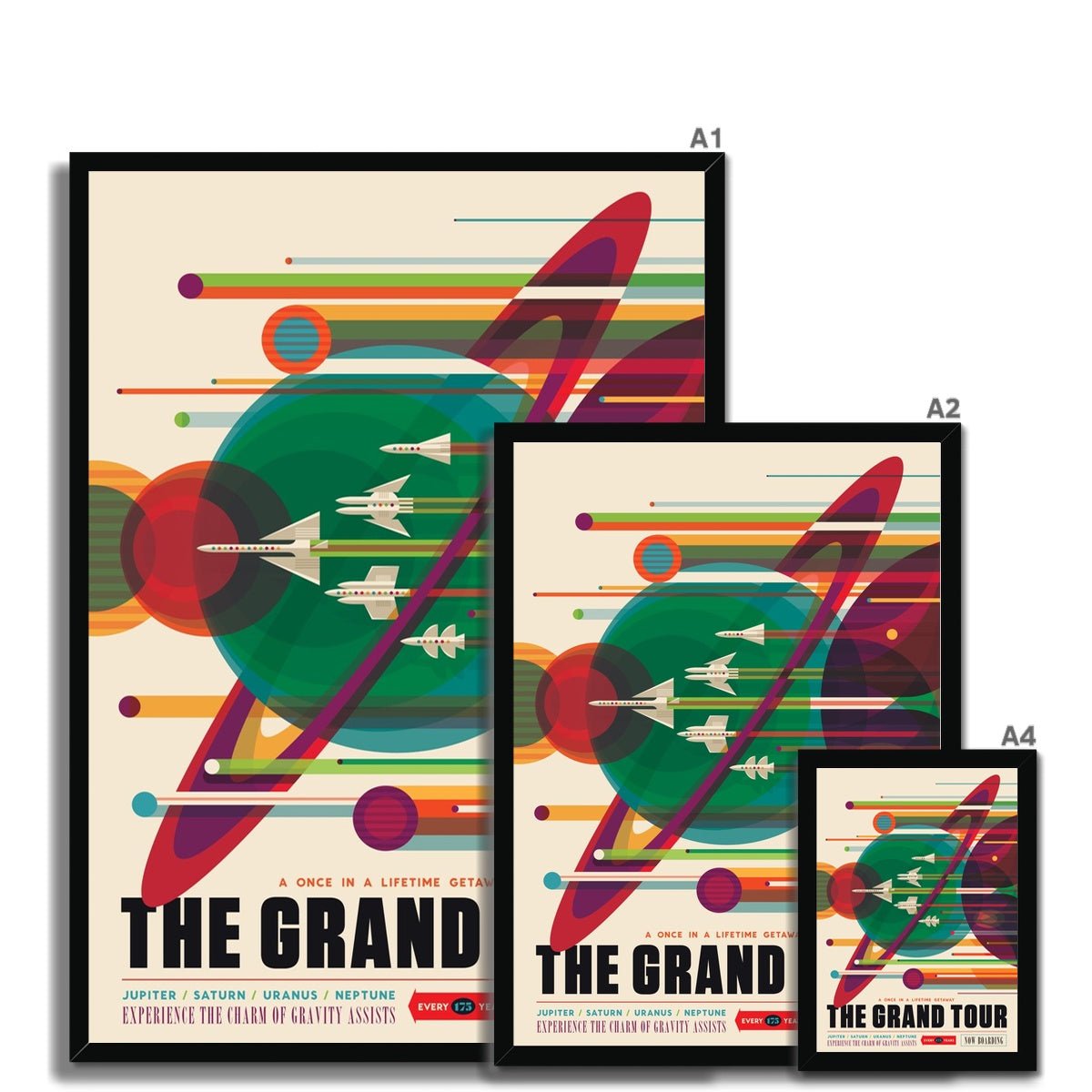 The Grand Tour 5 - NASA Classic Print by doingly