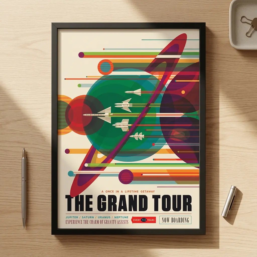 The Grand Tour 1 - NASA Classic Print by doingly