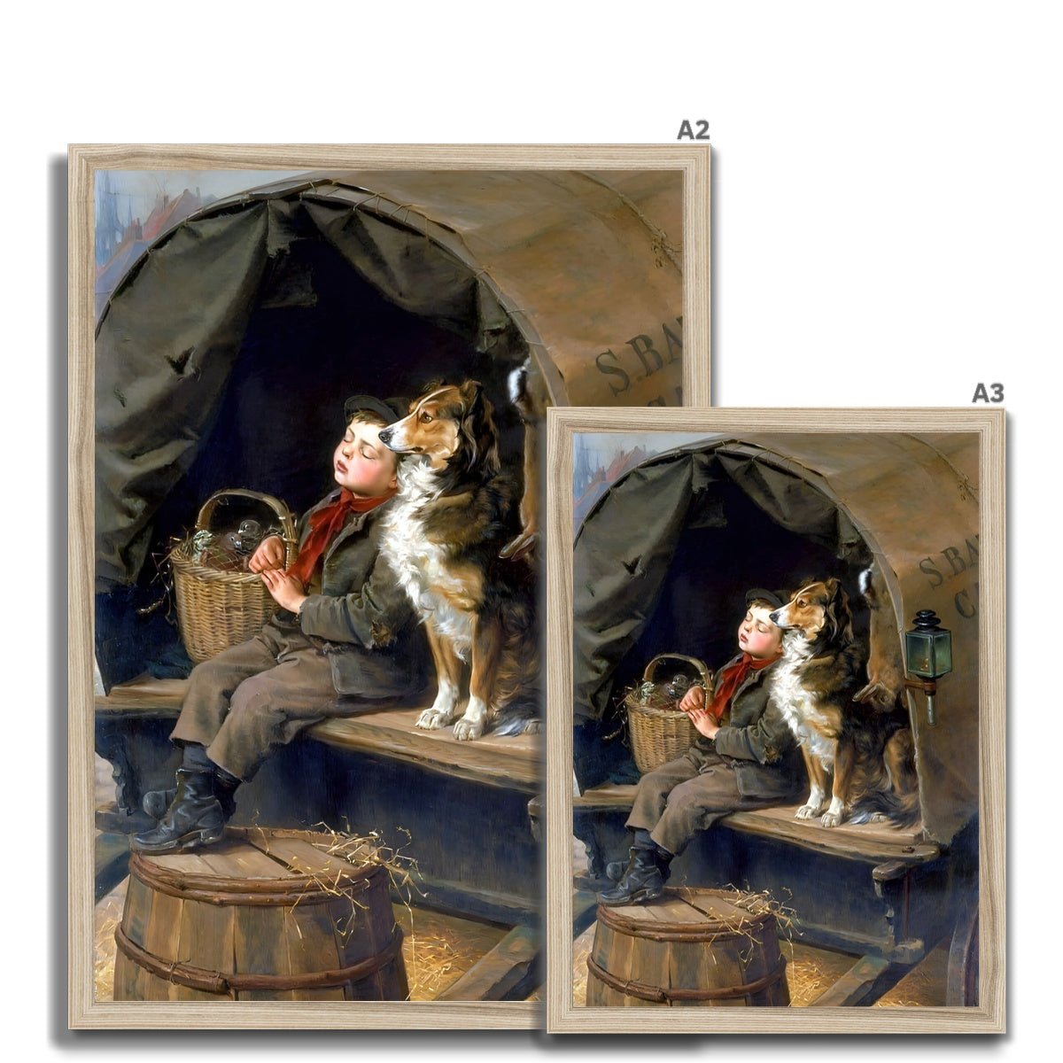 The Last in the Market Framed Print 4 - New Fine art by doingly