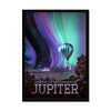 The Mighty Auroras of Jupiter 9 - NASA Classic Print by doingly