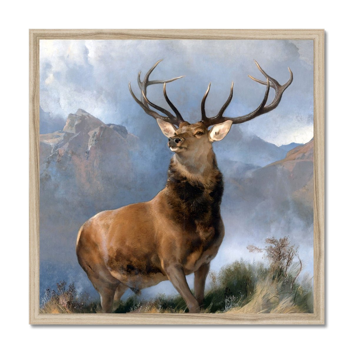The Monarch of the Glen 1 - Animal Fine art by doingly