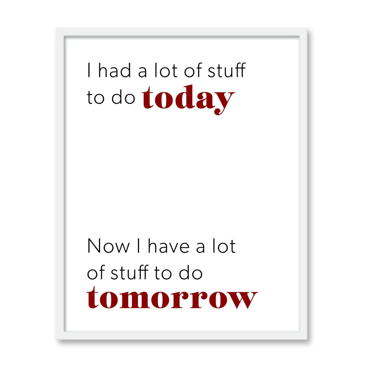 Today & Tomorrow 2 - Tile Wall Tile by doingly