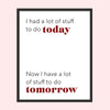 Today & Tomorrow 1 - Laugh Art Tile by doingly