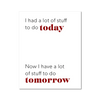 Today & Tomorrow 2 - Laugh Art Tile by doingly