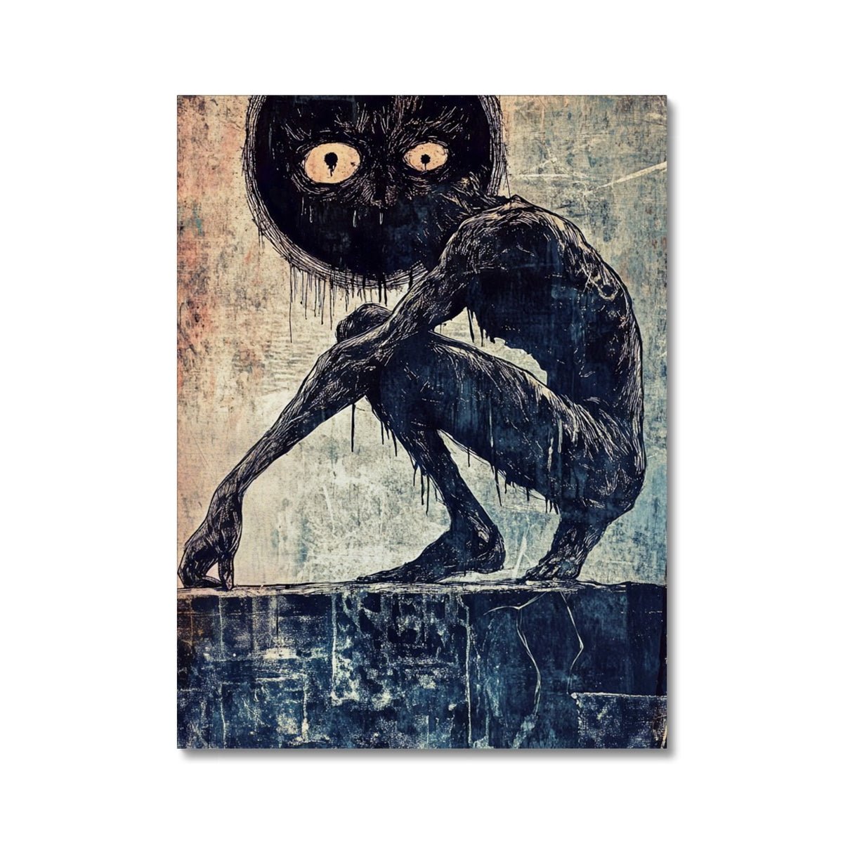 Visionary Proportions 7 - Macabre Canvas Print by doingly