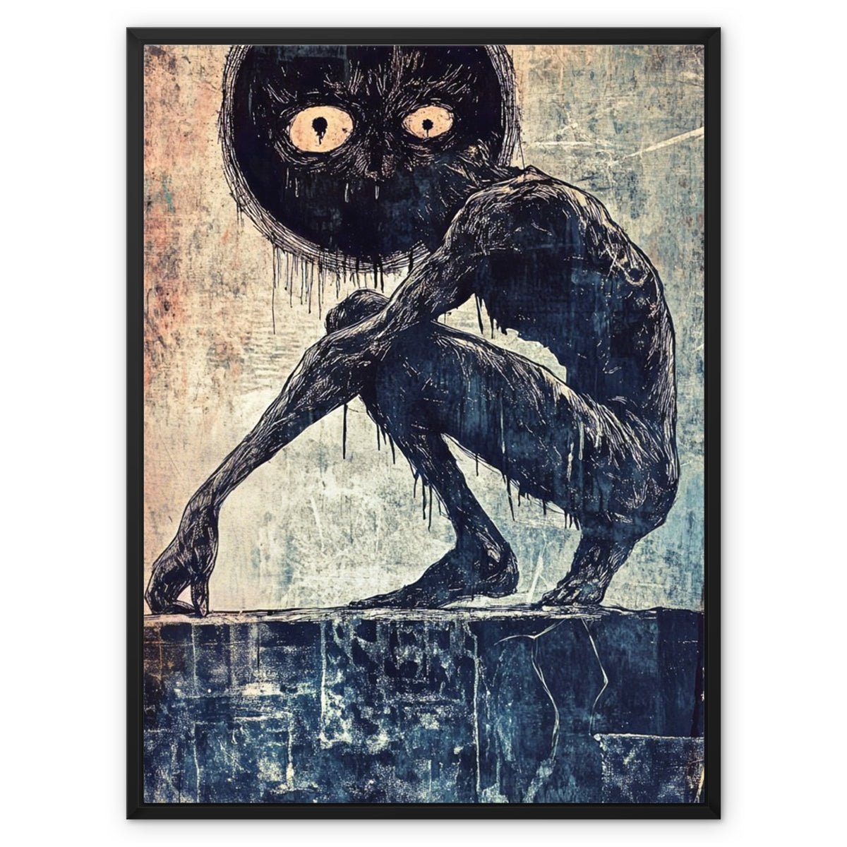 Visionary Proportions 8 - Macabre Canvas Print by doingly