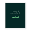 Weird 1 - Laugh Art Tile by doingly