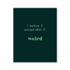 Weird 2 - Laugh Art Tile by doingly