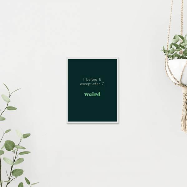 Weird 4 - Laugh Art Tile by doingly