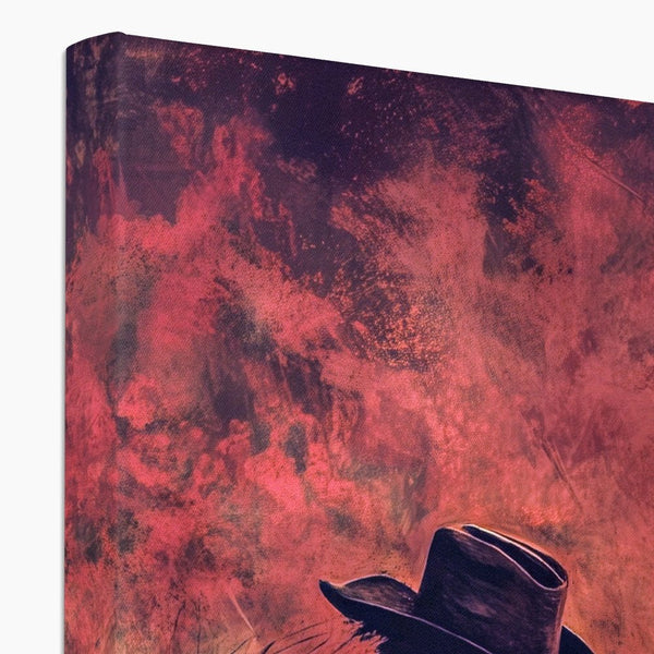 Western Twilight 3 - New Canvas Print by doingly