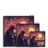 Western Twilight 10 - New Canvas Print by doingly