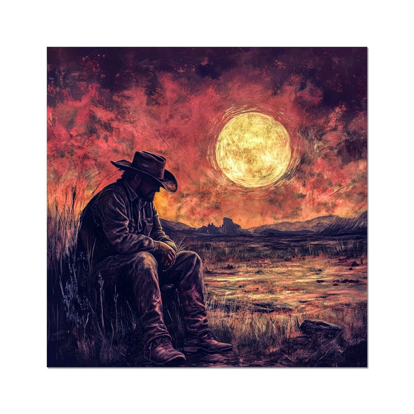 Western Twilight 6 - New Canvas Print by doingly