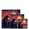 Western Twilight 8 - New Canvas Print by doingly