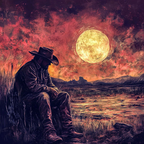 Western Twilight 2 - New Canvas Print by doingly