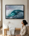 Wet to Be 3 - Landscapes Canvas Print by doingly
