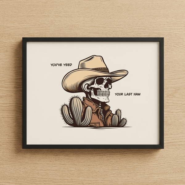 Yeed (Tile) 1 - Macabre Art Tile by doingly