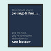 Young & Fun 1 - Laugh Art Tile by doingly