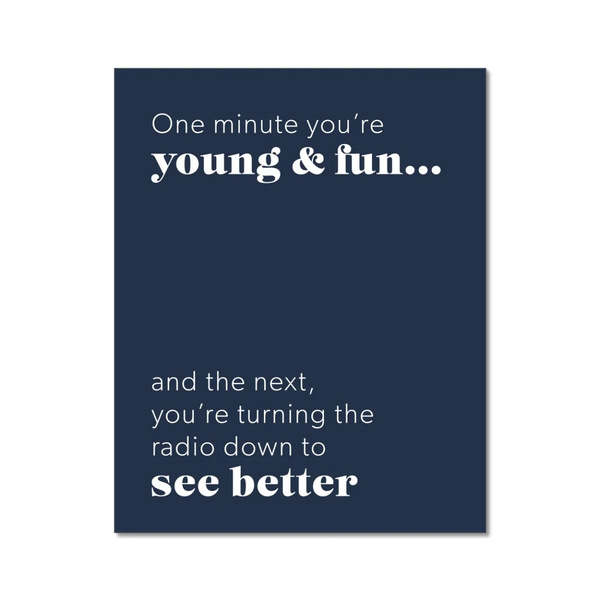 Young & Fun 2 - Laugh Art Tile by doingly