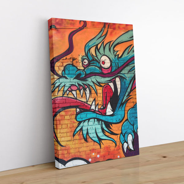 Onnalth 1 - Street Art Canvas Print by doingly