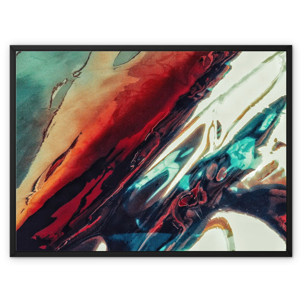 Blend 12 3 - Abstract Canvas Print by doingly