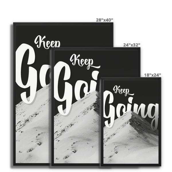 Keep Going 7 - Landscapes Canvas Print by doingly