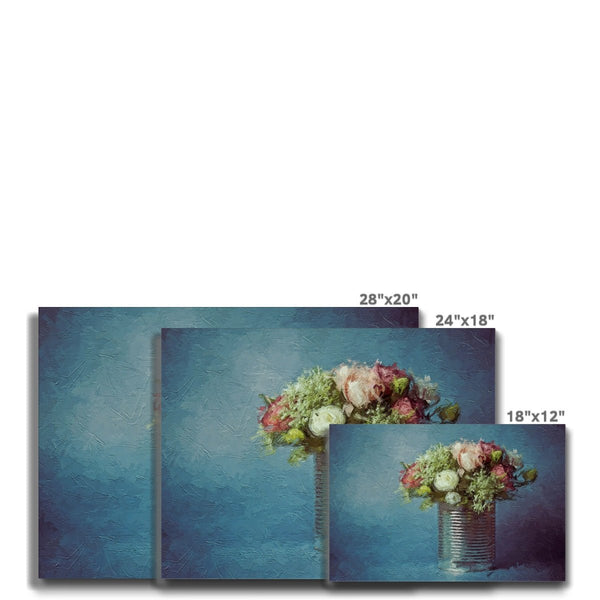 Can-o-Flowers 8 - Close-ups Canvas Print by doingly