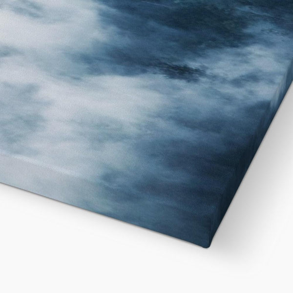 Clouded Pines 5 - Landscapes Canvas Print by doingly