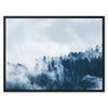 Clouded Pines 3 - Landscapes Canvas Print by doingly