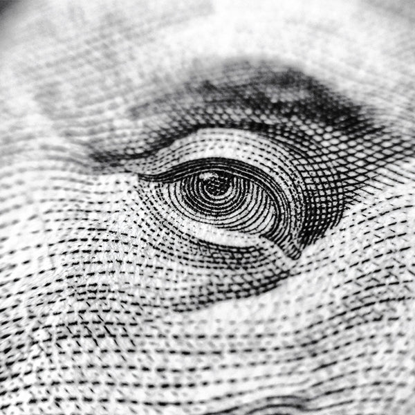 Eye on Finance 2 - Close-ups Canvas Print by doingly