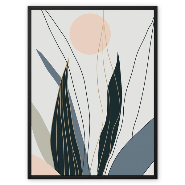 Foliage Belongs 9 - Abstract Canvas Print by doingly