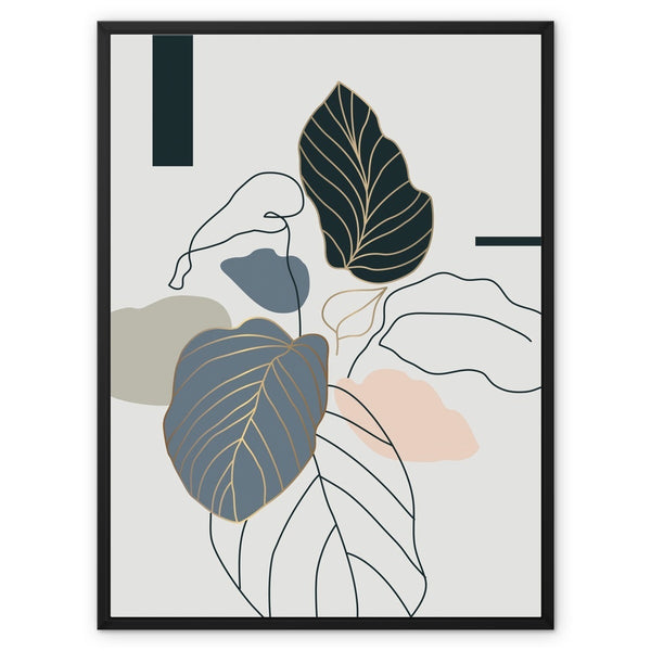 Foliage Belongs 8 - Abstract Canvas Print by doingly