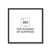 AH! (Elements) 3 - Tile Art Print by doingly