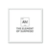 AH! (Elements) 2 - Tile Art Print by doingly