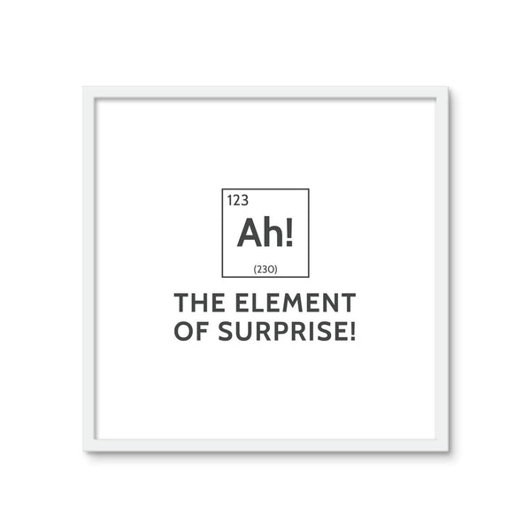 AH! (Elements) 2 - Tile Art Print by doingly