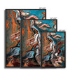 Blend 13 4 - Abstract Canvas Print by doingly