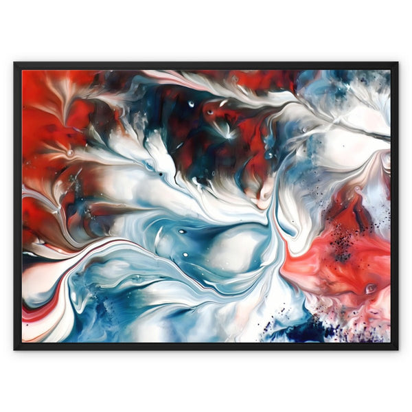 Blend 20 7 - Abstract Canvas Print by doingly