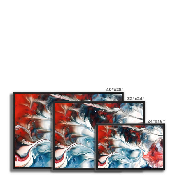 Blend 20 8 - Abstract Canvas Print by doingly