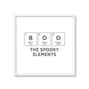 BOO (Elements) 2 - Tile Art Print by doingly