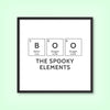 BOO (Elements) 1 - Tile Art Print by doingly