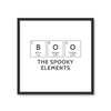 BOO (Elements) 3 - Tile Art Print by doingly